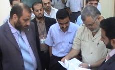 المدهون والمنسي يتفقدون الامتحانات