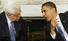 عباس مع اوباما خلال زيارته لواشنطن