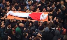 جانب من تشييع جثمان الشهيد "البو"