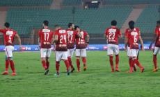 فرحة لاعبي الأهلي بالفوز
