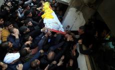 تشييع حاشد للشهيد الطفل الداية بغزة