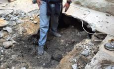 القدس: انهيار أرضي جديد في ملعب سلوان بسبب حفريات الاحتلال