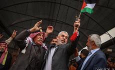 القائد يحيى السنوار شارك بفعاليات مليوينة العودة