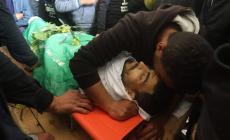 لحظات وداع الشهيد نضال شتات