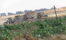 جرافات الاحتلال تتوغل شرق رفح