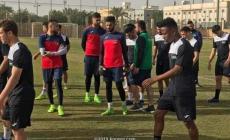 جانب من تدريبات الأولمبي