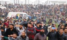 شارك عشرات آلاف المواطنين من سكان قطاع غزة في مليونية الأرض والعودة وكسر الحصار