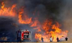 حرائق في غلاف غزة بفعل البالونات الحارقة