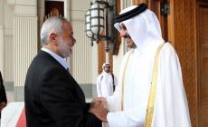 هنية يشكر قطر على دعمها الشعب الفلسطيني بـ480 مليون$
