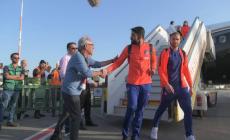 جانب من وصول أتلتيكو مدريد للأراضي المحتلة