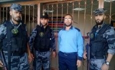 صورة خلال تطبيق ضبط الامن