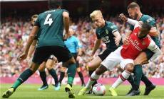 جانب من المباراة