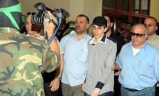 لحظة الافراج عن شاليط