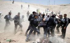 الاحتلال يهدم خيمة الاعتصام في وادي الحمص