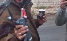 صورة للطائرة المسيرة