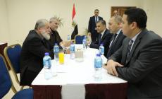 وفد الجهاد في لقاء مع المخابرات المصرية