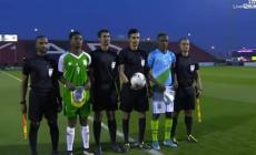 جانب من المباراة