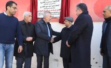 بلدية غزة والحكم المحلي يضعان حجر الاساس لتطوير شارع الجزائر غرب غزة