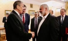 انتهاء اجتماع هنية ولافروف في موسكو .. حماس تكشف التفاصيل !