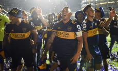 فرحة لاعبي البوكا بالفوز