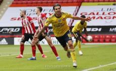 جانب من المباراة