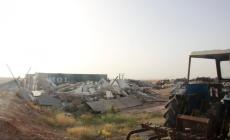 منزل هدمه الاحتلال في النقب