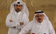 العمادي والحردان (يسار).