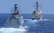 مناورات تركية سابقة شرق المتوسط (وكالات)