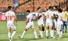 فرحة لاعبي الزمالك بالفوز