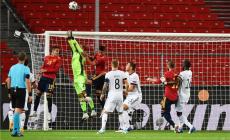 جانب من المباراة