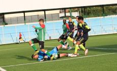 جانب من مباراة هلال غزة وخدمات رفح