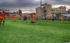 جانب من مباراة سابقة لاتحاد خانيونس