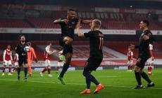 جانب من المباراة