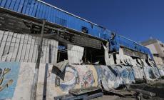 من أثار القصف