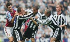 لي بوير وكيرون داير لاعبا نيوكاسل يونايتد السابقان