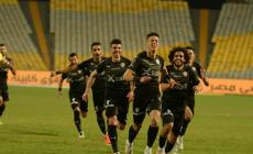 فرحة لاعبي الزمالك بالفوز