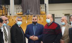 البطة برفقة رئيس لجنة العمل الحكومي محمد عوض