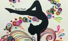 "الكويلنج" فن معاصر أتقنت صناعته أنامل إيمان الطيب