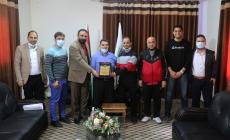 جانب من تكريم الصحفي حجازي