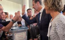 بشار الأسد وزوجته