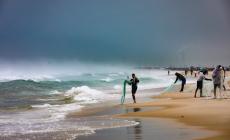 استمرار تلوث شواطئ محافظات غزة