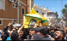 من جنازة الشهيد محمد طحان