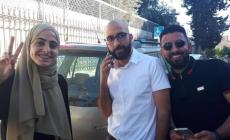 لحظة الافراج