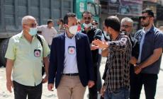 الصليب الأحمر يقيّم خسائر العدوان ومديره يزور غزة