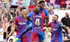 لاعبو برشلونة