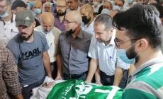 جماهير  غفيرة تشيع القيادي عصام الأشقر بطولكرم