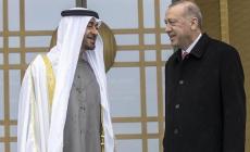 أردوغان يستقبل محمد بن زايد بأنقرة