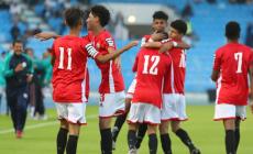 لاعبو منتخب اليمن
