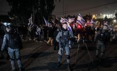 صورة من المسيرة الاسفتزازية