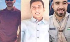 صورة شهداء "الشمالي" الثلاثة